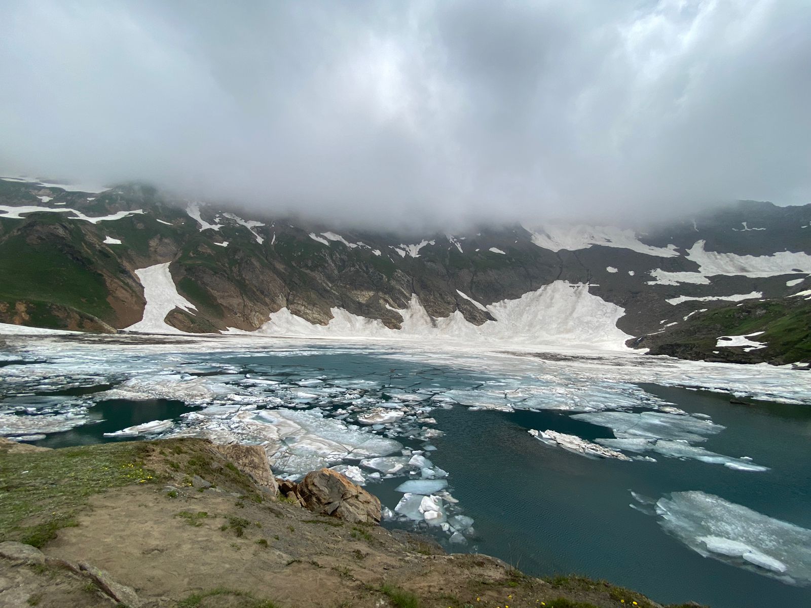 Kashmir-Pattlian Lake